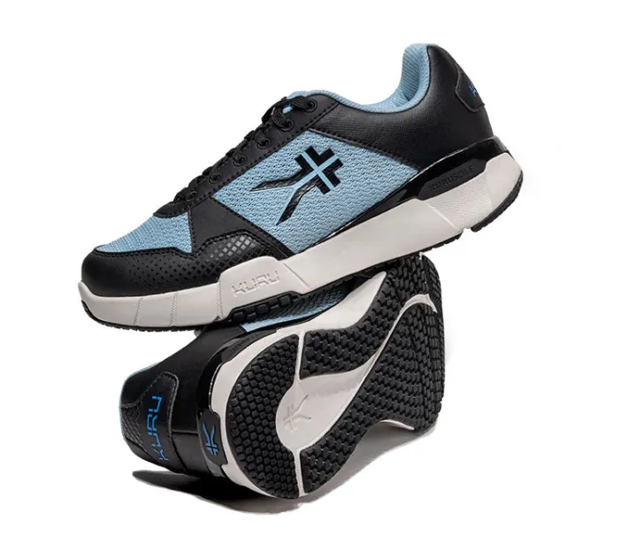 Sneakers>KURU Footwear QUANTUM 2 Jetblack-mistyblue-2.0