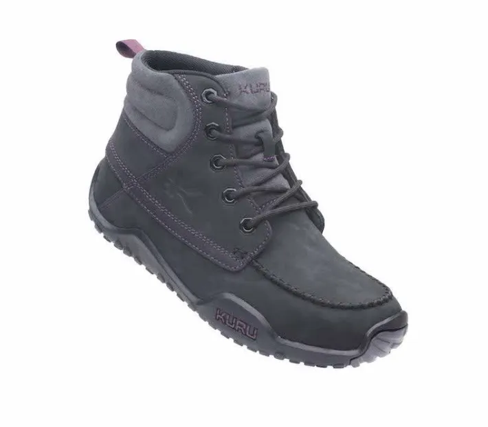Boots>KURU Footwear QUEST Jetblack-basalt-figpurple