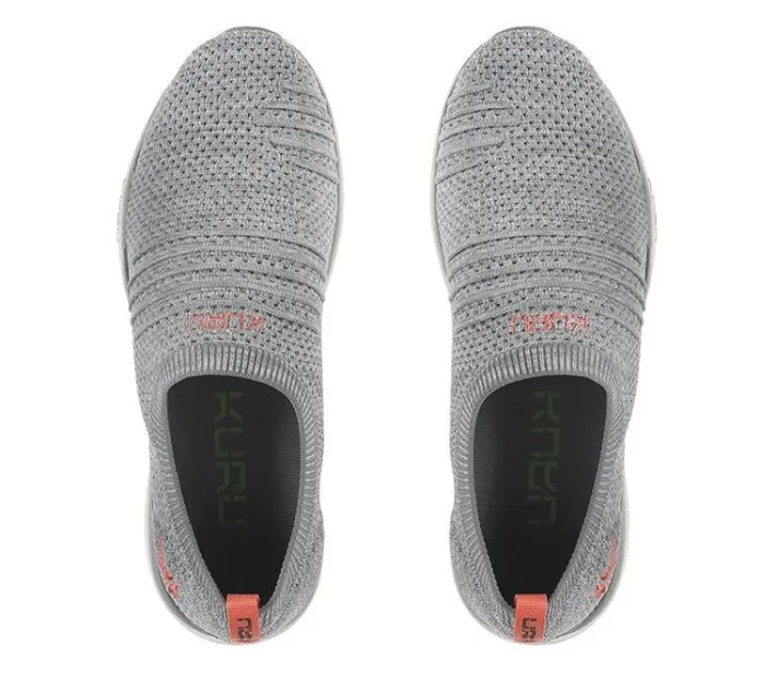 Slip-Ons>KURU Footwear STRIDE Heathergray-white-peachpink