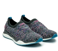 Slip-Ons>KURU Footwear STRIDE Black-confetti