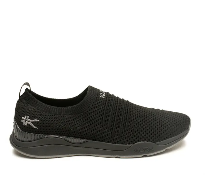 Slip-Ons>KURU Footwear STRIDE WIDE Jetblack-slategray