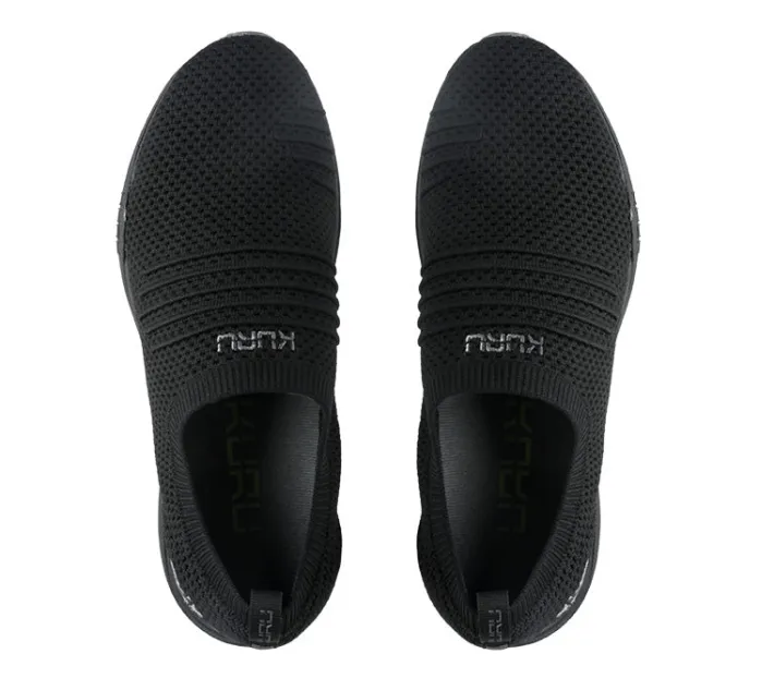 Slip-Ons>KURU Footwear STRIDE WIDE Jetblack-slategray