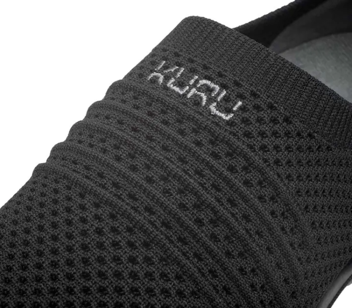Slip-Ons>KURU Footwear STRIDE WIDE Jetblack-slategray