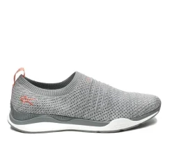 Slip-Ons>KURU Footwear STRIDE WIDE Heathergray-white-peachpink